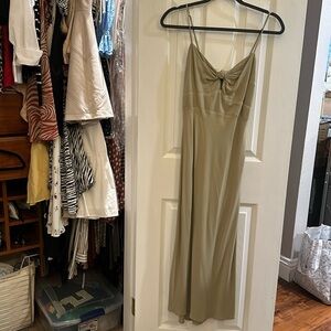 Sage green Abercrombie dress